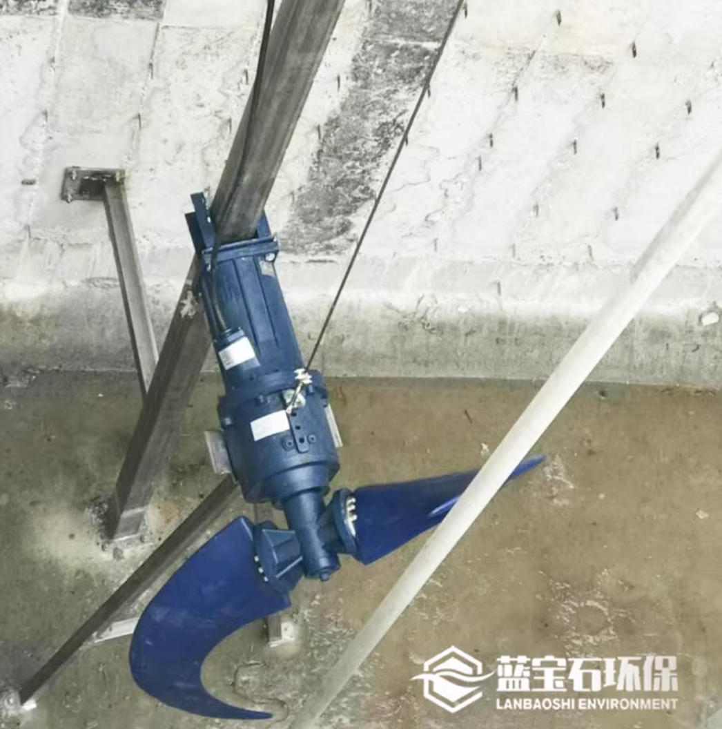 攜手安徽客戶，南京藍(lán)寶石潛水推流器助力污水處理項(xiàng)目高效運(yùn)行